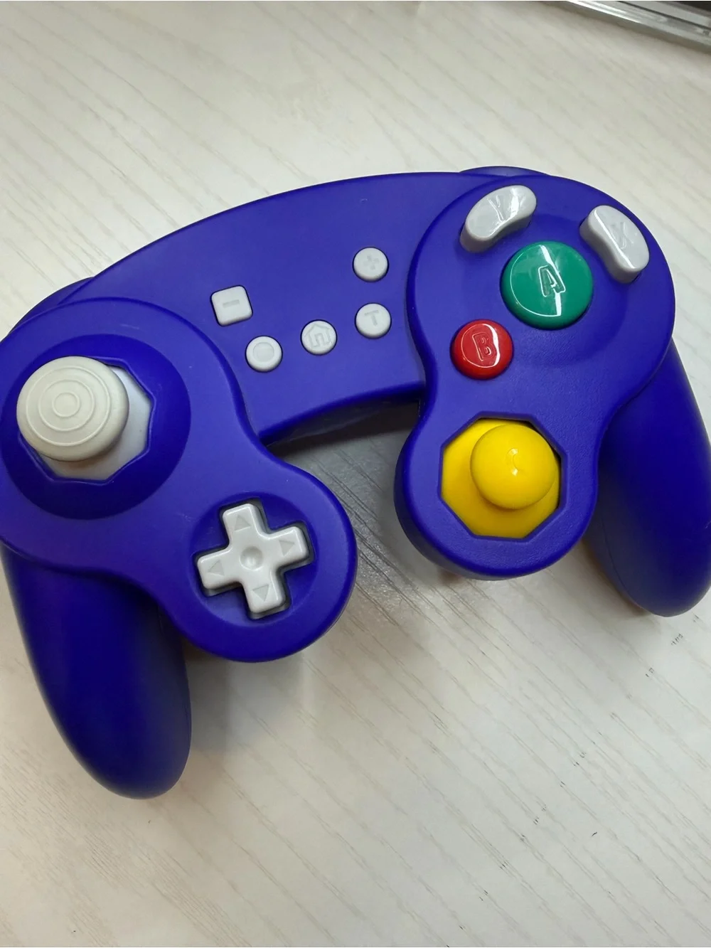 Purple Wireless Nintendo Game Controller - Ergonomic Video Gamepad